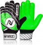 Нови Удобни предпазни вратарски ръкавици Защита на футбол за деца 15 години, снимка 1