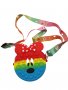 Чанта Minni Mouse, Силиконова, Многоцветна, 10 см, снимка 1 - Раници - 37127143