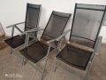 Шезлонг разтегателен, алуминиеви столове за плаж, къмпинг, море, планина, вила и т.н., снимка 5