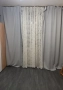 Перде сиво,плътно, снимка 2