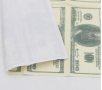 носни кърпички с мотив на щатския долар долари 100 долара пари хартиен салфетки пакет , снимка 4