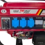 Четиритактов Бензинов генератор 4.5 kW с дистанционно запалване KraftWorld PRO Агрегат за ток с елек, снимка 6