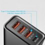 Зарядно за бързо зареждане 30 W с 3 USB порта и 1 Тип C , снимка 3