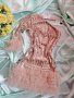 Коктейлна къса рокля с пайети и тюл, снимка 1 - Рокли - 39939385