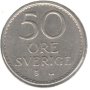 Sweden-50 Øre-1963 u-KM# 837-Gustaf VI Adolf