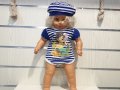 Ново бебешко моряшко боди с трансферен печат Русалка, 3-6 месеца, снимка 8