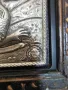 Гръцка сребърна икона Свети Георги , снимка 3
