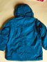 114см френско зимно яке La Redoute синьо зелено тюркоаз, снимка 5