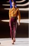 Кожен лачен панталон YSL*S/Yves Saint Laurent