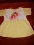  Бебешка рокля за момиче MARIQUITA с къс ръкав размер 68, снимка 3