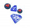 2 бр. резци Супермен , резец форма за фондан , тесто , торта , бисквити , сладки