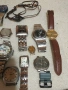 лот от дамски и мъжки часовници работещи и не работещи, снимка 1