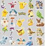 50 бр Покемон Pikachu Pokemon Пикачу самозалепващи лепенки стикери за украса декор картонена торта , снимка 3