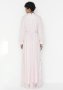 Дамска нова дълга розова рокля размер М/38, снимка 4