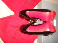 Christian Louboutin Asteroid 140 suede and patent-leather pumps, снимка 14