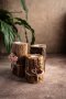 Дървени свещи ,маси ,лампи и декоративни изделия от рециклиран материа, снимка 8