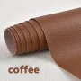 Комплект за ремонт и възстановяване на кожа LEATHERPATCH, самозалепваща за тапициране на мека мебел, снимка 8