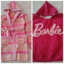Детски халат с чехлички и Пончо Barbie- LC Waikiki , снимка 1