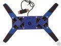 USB сгъваем охладител за лаптоп с два вентилатора, снимка 6