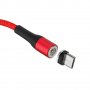 Магнитен Micro USB кабел - USAMS U29 SJ335, снимка 1 - USB кабели - 26213040