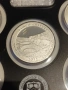 САЩ сет 5 броя 1/4 долар мат-гланц 2012г. сребро, снимка 10