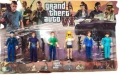 Grand Theft Auto VI GTA Пластмасови фигурки играчки за игра и украса торта играчки, снимка 2