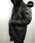 Мъжко кожено палто / кожух от естествена кожа с косъм LAGERFELD Men’s Shearling Coat – XXL•XXXL, снимка 6