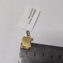Златна висулка 0.78гр., снимка 2
