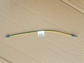 Жълто-зелен заземителен кабел 14AWG 2,5 mm2, снимка 1