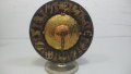 Настолен метален часовник, снимка 1 - Антикварни и старинни предмети - 35057204