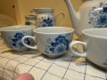 Порцеланов сервиз Китка, снимка 3
