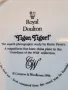 колекционерска порцеланова чиния Тигър Royal Doulton 18/4, снимка 5