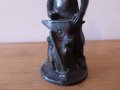 Метална фигура Ковач статуетка 1970 г, снимка 3
