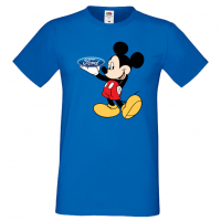 Мъжка тениска Mickey Mouse Ford, снимка 1 - Тениски - 36577349