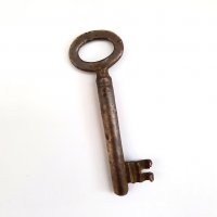 Стар ретро ключ за врата или шкаф, декорация, филмов реквизит, бижута, снимка 2 - Антикварни и старинни предмети - 37837410