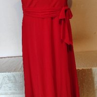Официална дълга рокля р-р ХЛ, нова, със забележка, снимка 2 - Рокли - 40854167