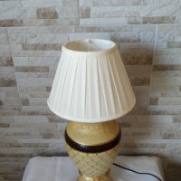 Стара нощна лампа - керамика, снимка 5 - Антикварни и старинни предмети - 34894638