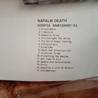 РЯДКА КАСЕТКА - NAPALM DEATH - Utopia Banished - CR , с разгъваща се обложка, снимка 2 - Аудио касети - 44124433