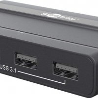 goobay  USB-C™ Gen2 hub 66456, снимка 3 - Други - 27885098
