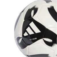 Футболна топка ADIDAS tiro club Replica, Бяло-черна, Размер 5 , снимка 3 - Футбол - 43883302