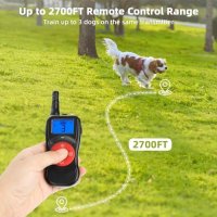 Нов Водоустойчив нашийник каишка за кучета против лай USB зареждане , снимка 2 - За кучета - 43102690