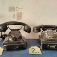 Стари немски телефони 1938-1945г. Другите  от 60-те години., снимка 3 - Антикварни и старинни предмети - 42134987