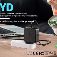 CYD 45W захранване, съвместимо за HP Spectre Charger X360, снимка 8 - Кабели и адаптери - 43310903