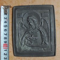  Автентична метална икона , снимка 1 - Антикварни и старинни предмети - 26683888