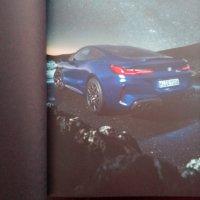 Каталог брошура списание за новите автомобили М8 на BMW английски твърди корици, снимка 2 - Други - 34984400