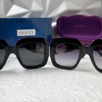 Gucci 2023 дамски слънчеви очила два цвята, снимка 13 - Слънчеви и диоптрични очила - 40791954