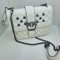 Луксозна бяла чанта/реплика Pinko код VL316, снимка 1 - Чанти - 34389369