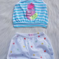 Къси панталонки и потник 3-6 месеца, снимка 4 - Комплекти за бебе - 33660866