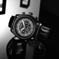 TIME100 Мъжки кварцови часовници Многофункционални спортни ежедневни , снимка 4 - Мъжки - 43971837