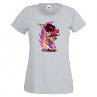 Дамска тениска DC Batgirl Star Wars Игра,Изненада,Подарък,Геймър,, снимка 5 - Тениски - 36787008